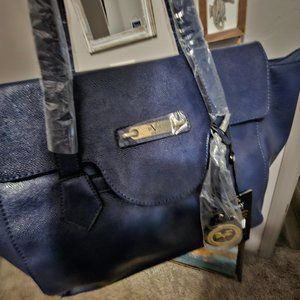 New Versace purse. Navy